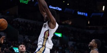 NBA: Bey, Williamson Lead Pelicans Past Spurs in Tight Finish