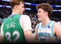 Hornets edge Mavericks 123-121 in historic Flagg-Knueppel duel