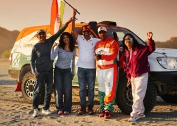 Sanjay Takale Creates History As First Indian To Win Dakar Rally Stage In 4W Category