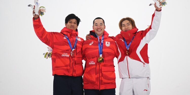 Golden debut for Kimura Kira in Olympic snowboard big air