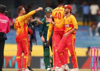 ICC Men’s T20 World Cup: Zimbabwe Shock Australia by 23 Runs in Colombo Thriller