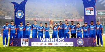 India clinch T20I series with emphatic 46-run win over New Zealand