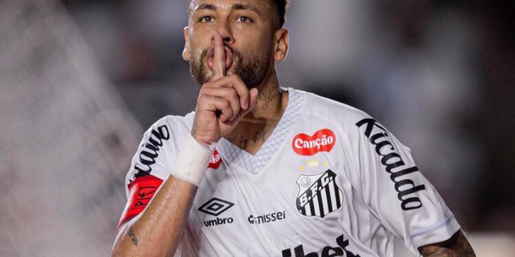 Neymar’s Double Delight Lifts Santos, Sparks World Cup Buzz