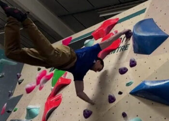 One-Handed Climber Eyes Paralympic Gold