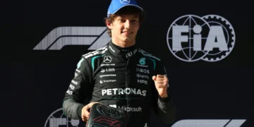 Antonelli takes record pole in China as Mercedes dominate