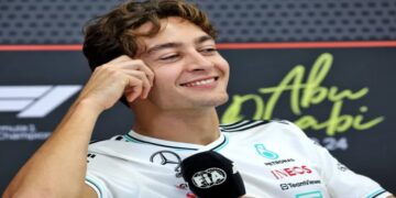 Russell leads Mercedes one-two in sprint qualifying