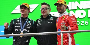 Hamilton Clinches First Ferrari Podium with Gritty Drive at Chinese Grand Prix