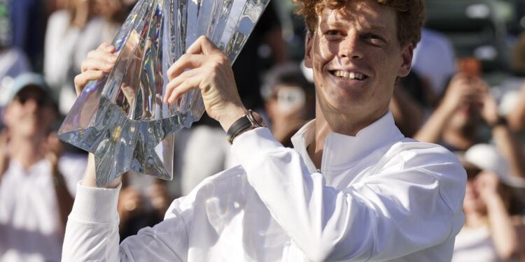 Sinner Wins Indian Wells, Matches Federer & Djokovic With Rare Hard-Court Record