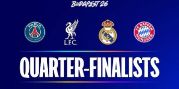 Champions League Quarterfinal Line-up Finalised; Road to Budapest Intensifies