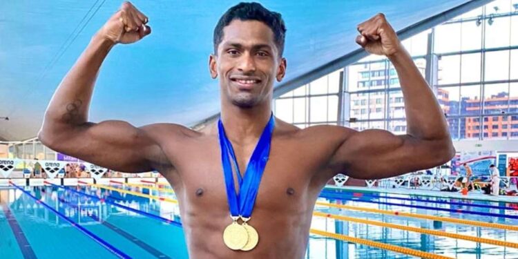 Sajan Prakash Clocks CWG Mark, Wins Silver in Singapore