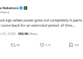 Nakamura Flags Power Outage Concerns Ahead of Candidates 2026 in Cyprus