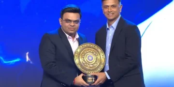 Rahul Dravid Honoured With BCCI Lifetime Achievement Award