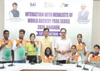Indian Para Archers Shine Bright as Sports Minister Mandaviya Hails Historic Dominance in Bangkok