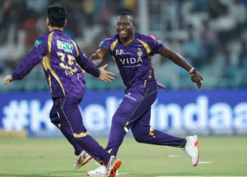 KKR stun LSG in last-ball thriller to seal dramatic super over victory
