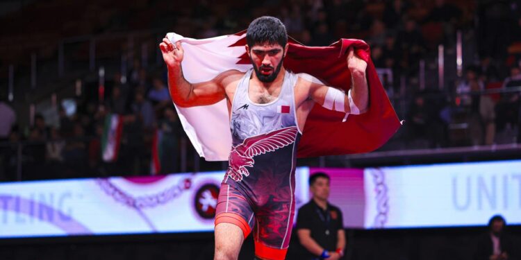 Historic Achievement: Badaghimofrad Wins First Asian Wrestling Championship Gold for Qatar