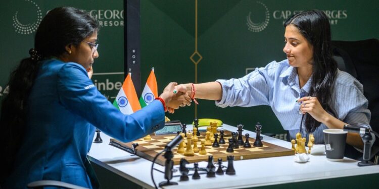 FIDE Candidates: Vaishali Beats Divya Deshmukh To Move Into Joint Lead