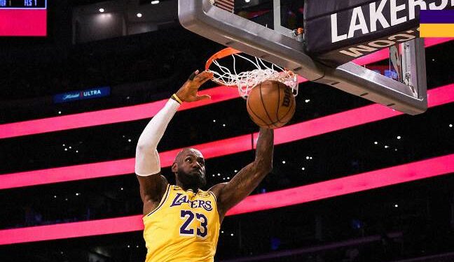 LeBron James sets all-time win record as Lakers defeat Cavaliers