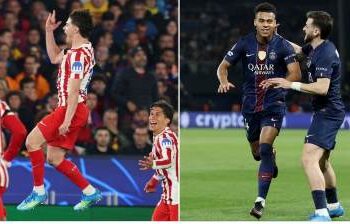 Champions League Quarterfinal: PSG Outclass Liverpool; Atletico Madrid Defeat Barcelona In First Leg