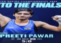 Preeti Pawar Storms into Asian Championship Final
