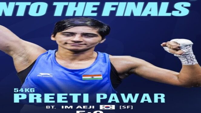 Preeti Pawar Storms into Asian Championship Final