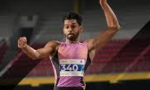 Sreeshankar Soars to Gold with 8.15m Leap