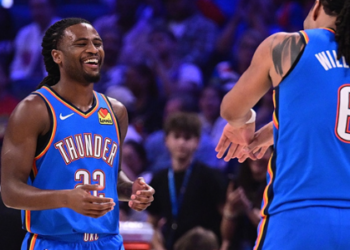 Thunder Crush Suns 119-84 as Playoffs Begin — Plus Harden’s Incredible 17-Season Streak