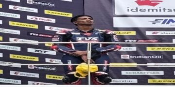 Motorsports Sensation Sarthak Chavan Finishes Second At TVS International Cup