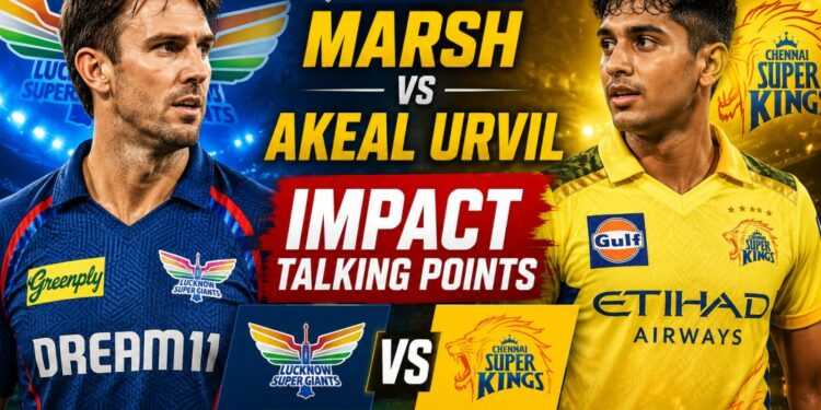 Marsh vs Akeal, Urvil’s X-Factor: Key Talking Points Ahead Of LSG-CSK Clash