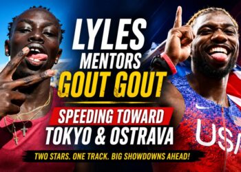 Noah Lyles Mentors Teen Sensation Gout Gout Ahead of Major Sprint Showdowns