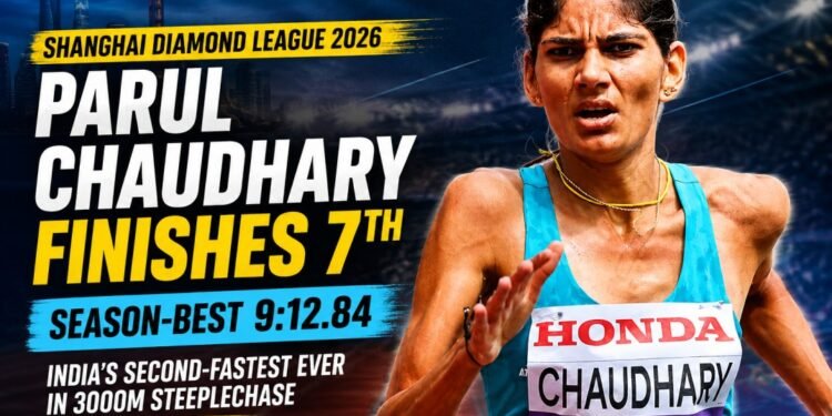 Parul Chaudhary Finishes Seventh At Shanghai Diamond League With Season-Best Run