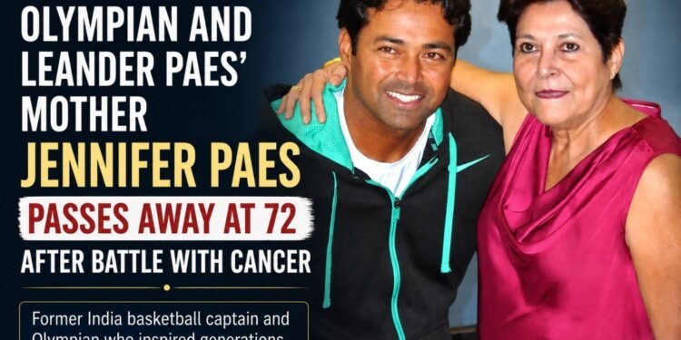 Jennifer Paes, Olympian And Leander Paes’ Mother, Dies At 72 After Cancer Battle