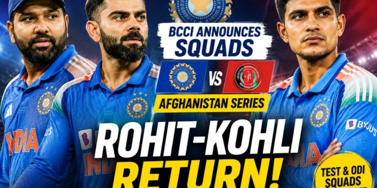 Rohit Sharma, Virat Kohli Return As BCCI Names India Squads For Afghanistan Series