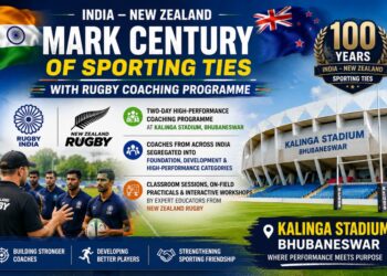 India, New Zealand Celebrate 100 Years of Sporting Ties Through Rugby Initiative
