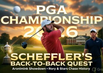 Scheffler’s Quest for Back-to-Back PGA Glory: 2026 Championship Heats Up at Aronimink