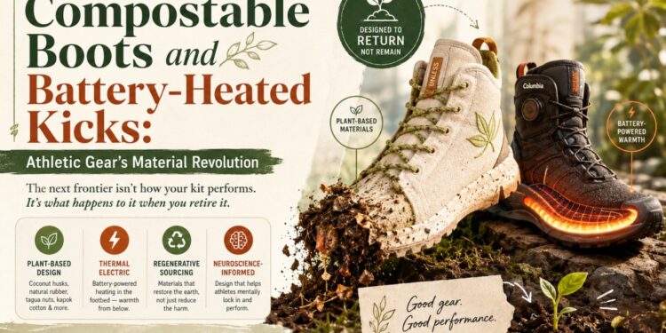 Compostable Boots and Battery-Heated Kicks: Athletic Gear’s Material Revolution