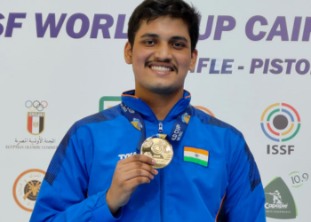 Rudrankksh Patil Wins Gold at Kumar Surendra Singh Memorial Shooting Championship