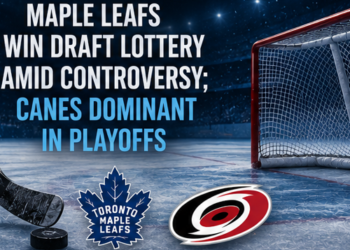 Maple Leafs Draft Lottery Win Sparks Debate as Hurricanes Continue NHL Playoff Charge