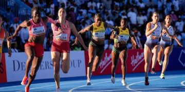 Thompson-Herah’s Blistering Anchor Seals Jamaica’s 4×100m Gold in Gaborone
