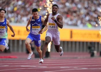 Lyles Lights Up Tokyo with 100m Victory at Seiko Golden Grand Prix