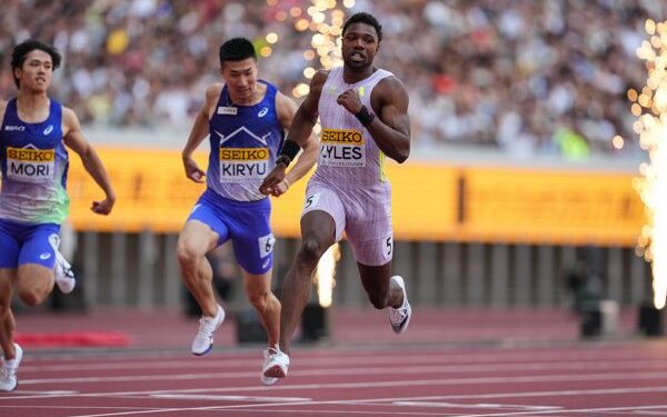 Lyles Lights Up Tokyo with 100m Victory at Seiko Golden Grand Prix