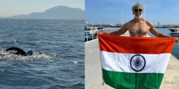 Milind Soman Crosses Strait of Gibraltar at 60, Completes Remarkable Europe-to-Africa Swim