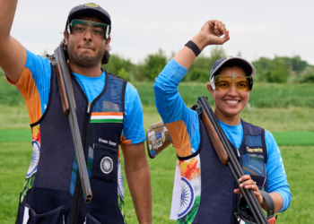 India’s Neeru And Vivaan Clinch Trap Mixed Team Bronze At ISSF World Cup