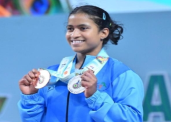Gyaneshwari Yadav Wins Silver and Bronze at Asian Weightlifting Championships