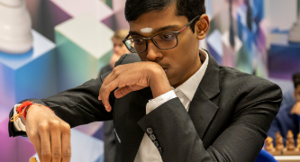 Praggnanandhaa Outsmarts Sindarov To Join Leaders At Super Chess Classic