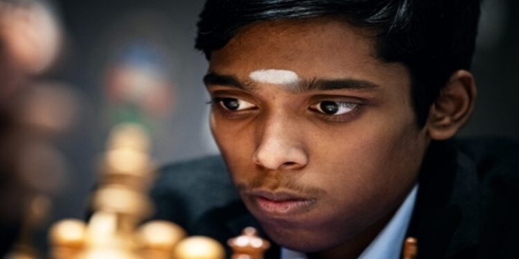 Praggnanandhaa Holds Vincent Keymer To Stay Joint Leader At Super Chess Classic