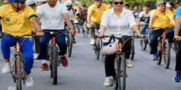 Recreational Activities Add Vibrancy To 74th Edition Of Fit India Sundays On Cycle