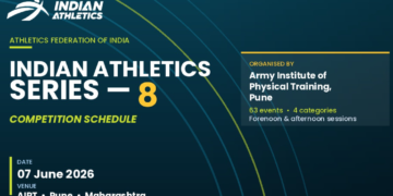 Indian Athletics Series 8 To Be Held In Pune On June 7
