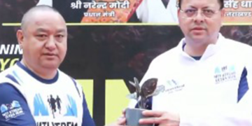 CM Dhami Flags Off ‘Niti Xtreme Ultra Countdown Run’ in Dehradun