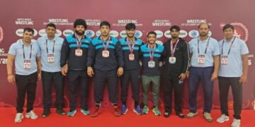 India Clinches Five Medals in Greco-Roman Category at U-23 Asian Wrestling Championships