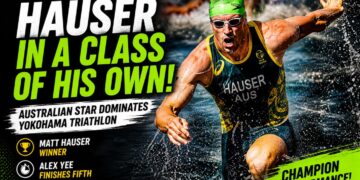 Matt Hauser Dominates Yokohama Triathlon As Olympic Champion Alex Yee Finishes Fifth